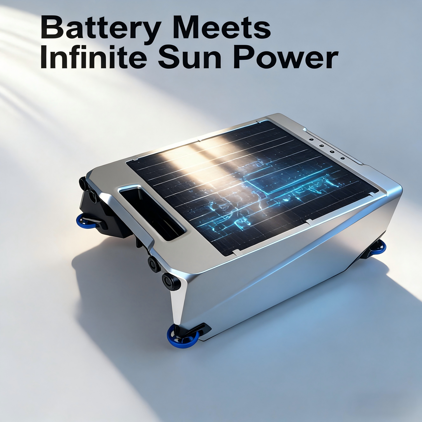 WIZAURA Solar Powered Automatic Robotic Pool Surface Skimmer Cleaner