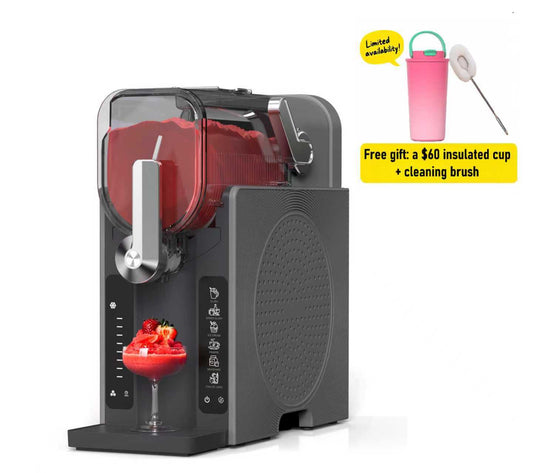 wizaura Slushie Machine: No lce Needed All-in-One Slushy Maker for Home