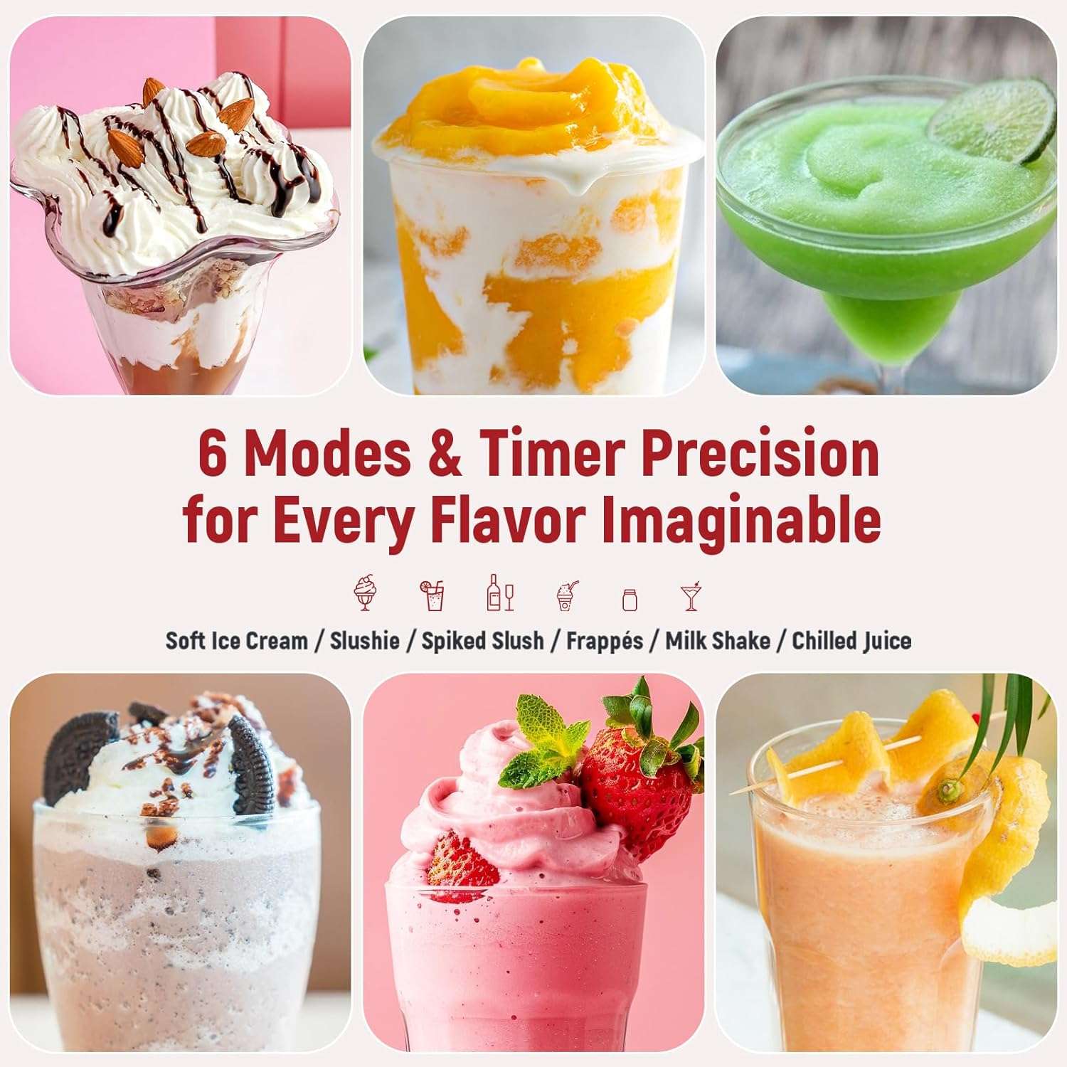 WizAura Slushie Machine: fathersdaygift No lce Needed All-in-One Slushy Maker for Home